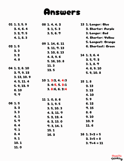 Math Workbook - Gr. 1&2