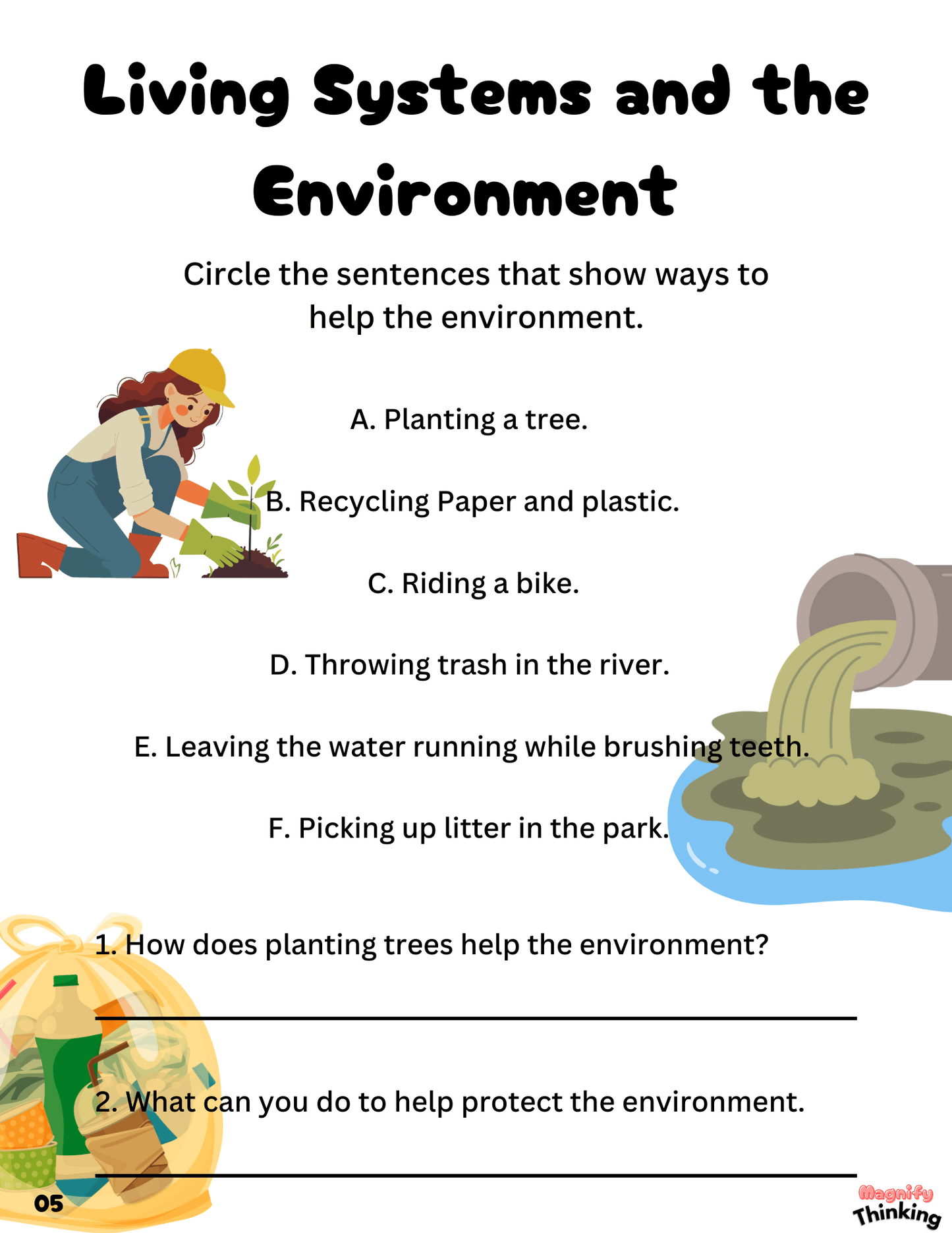 Science Workbook - Gr. 1&2